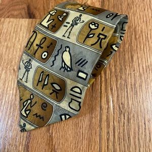 Grateful Dead Egypt 78 Multicolor  Silk USA 57" x 3.75"  Mens Neck Tie